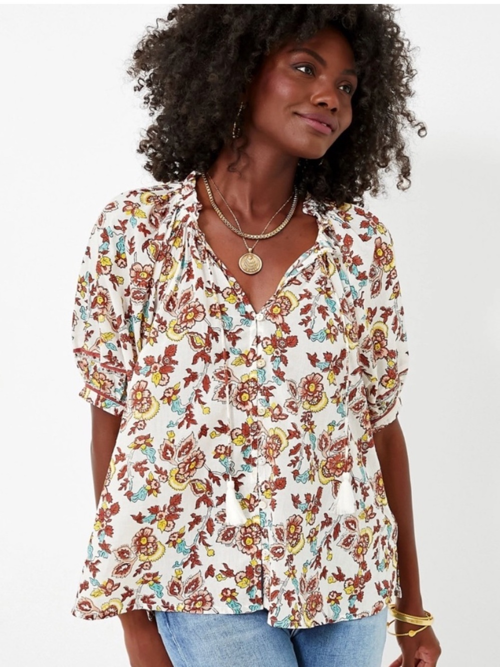 Cleobella Iris Blouse in Eny | Small